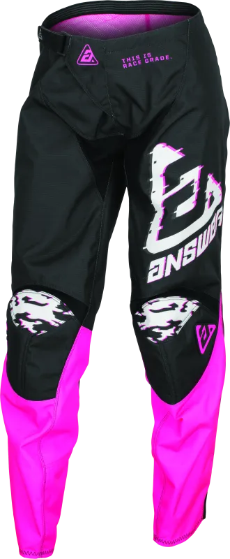 Answer 23.5 Syncron Meltdown Pant Black/Magenta/Grey Womens Size - 8 Regular