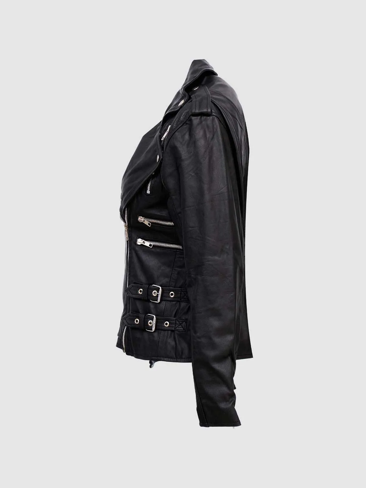 Black Biker Jacket