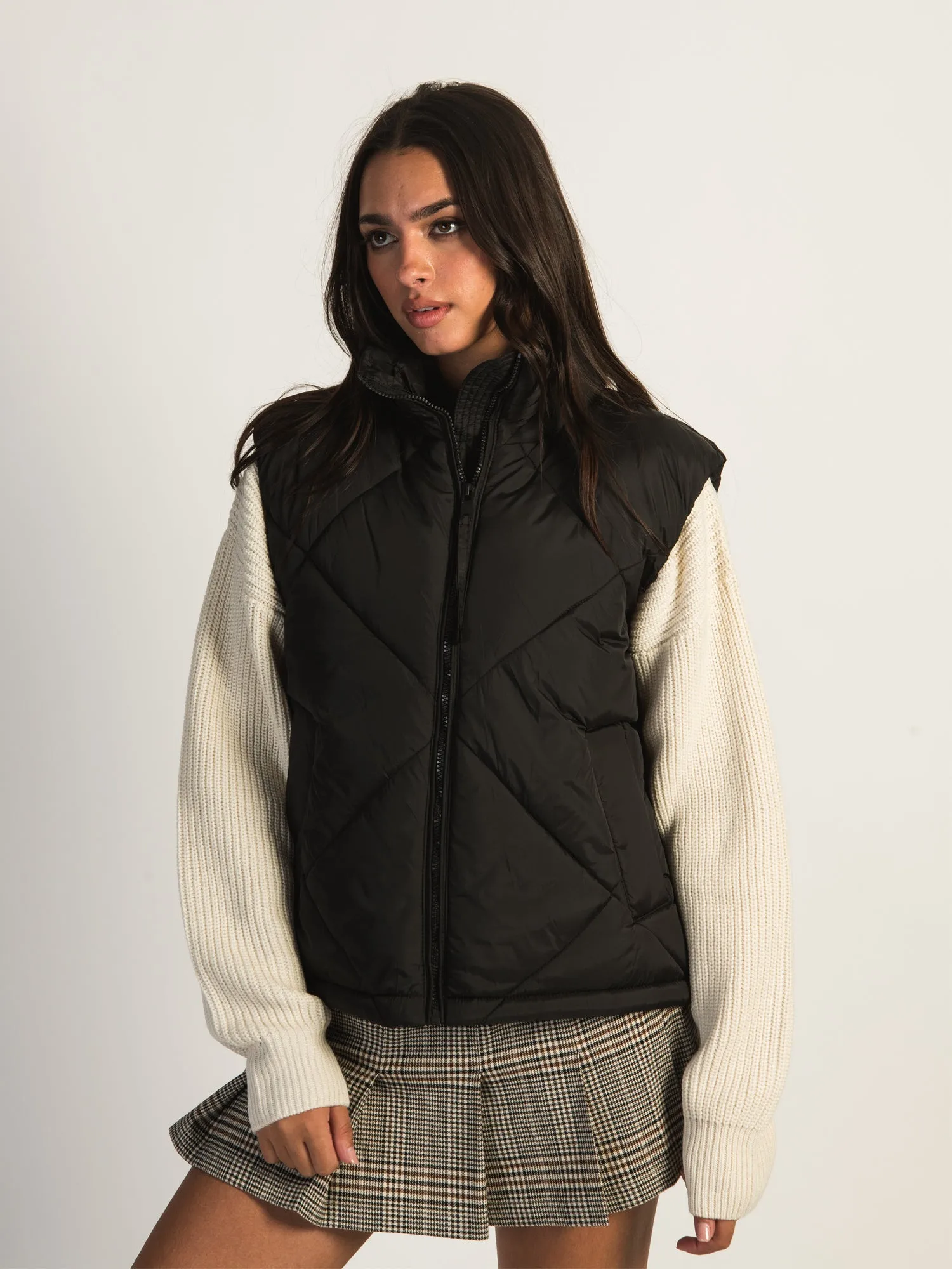 B.YOUNG BOMINA QUILTED PUFFER VEST