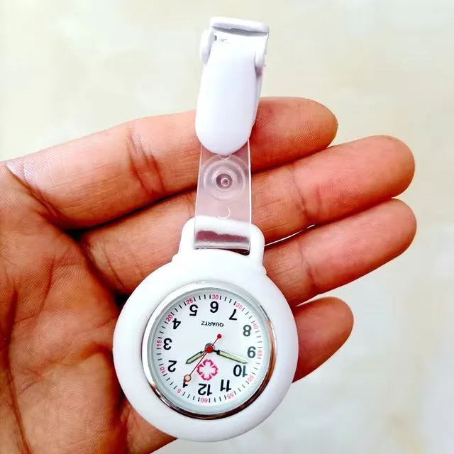 Clip On Analog Nurse Watch