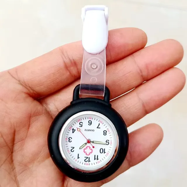 Clip On Analog Nurse Watch