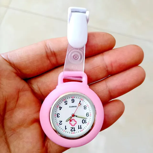 Clip On Analog Nurse Watch