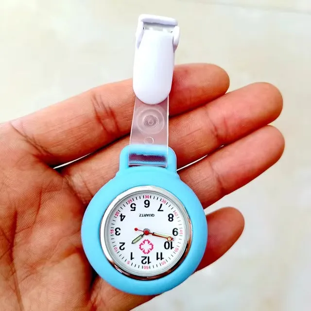 Clip On Analog Nurse Watch