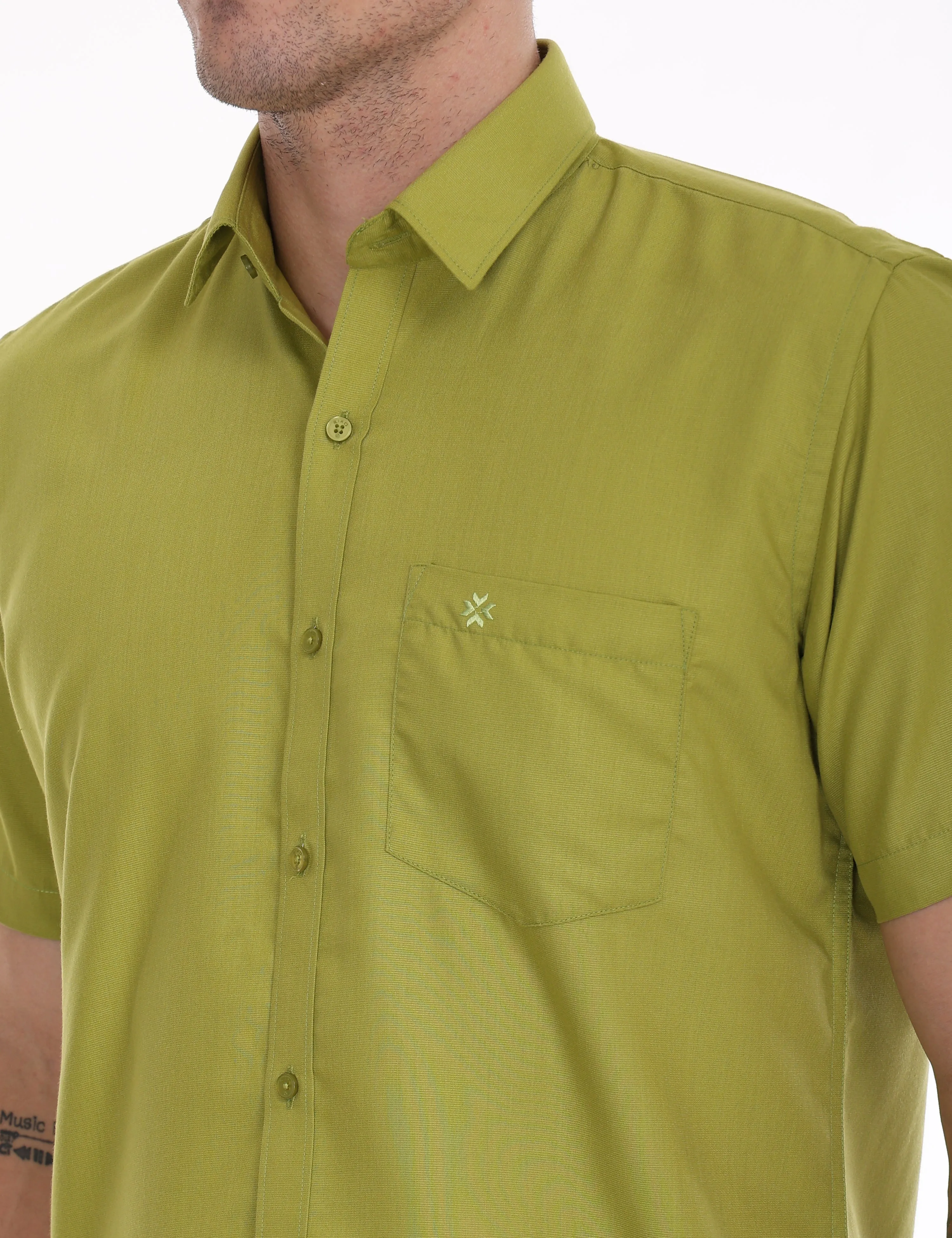 Cool Club Plus Cotton colour Shirt Half Sleeve - 31003