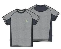 Cool Down Active T-shirt - Grey Marl