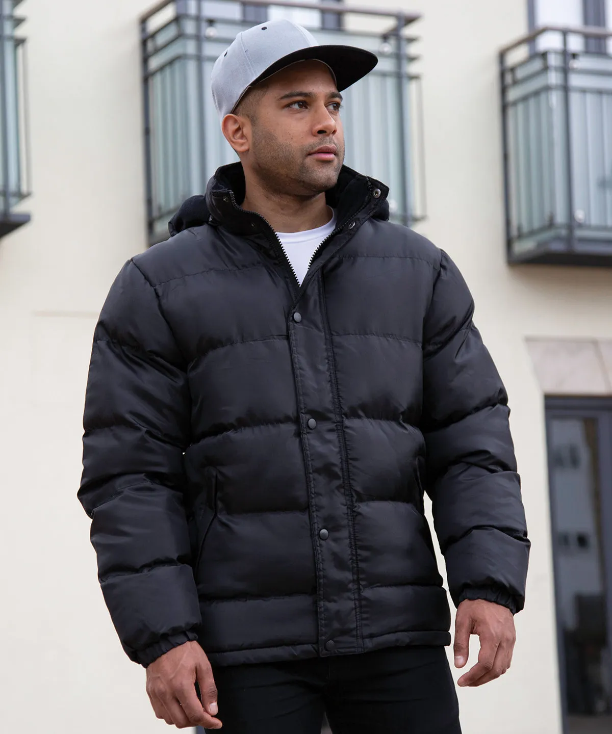 Core Nova Lux padded jacket | Black