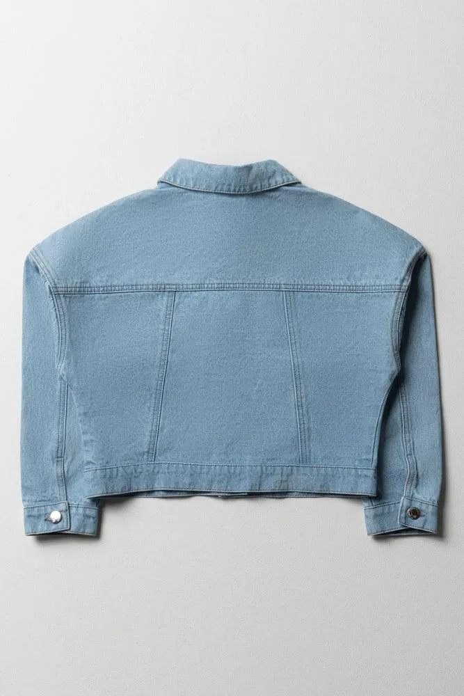 Denim Trucker Jacket Light Blue