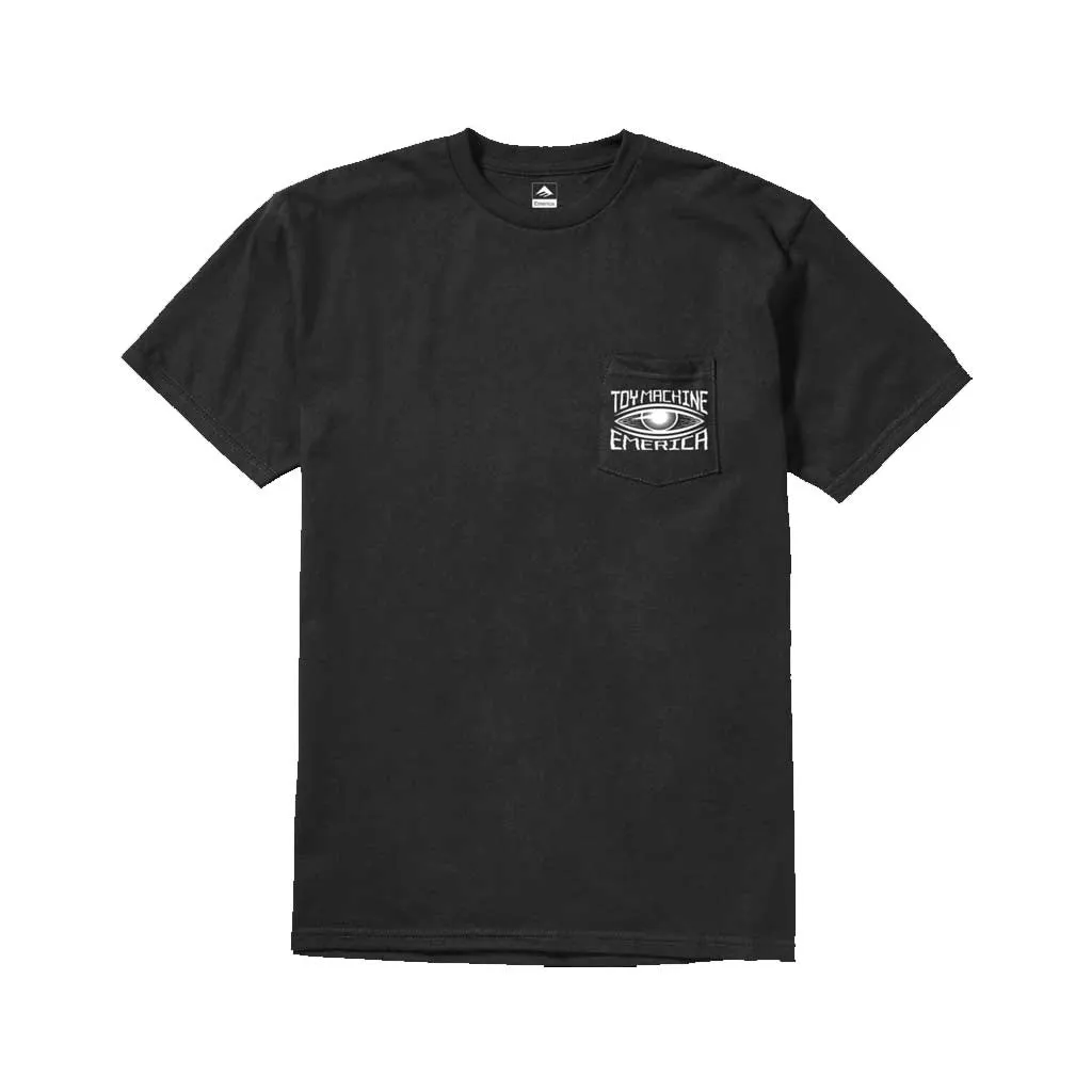 Emerica x Toy Machine Eye T-shirt - Black