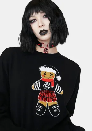 Gingergoth Man Knit Sweater