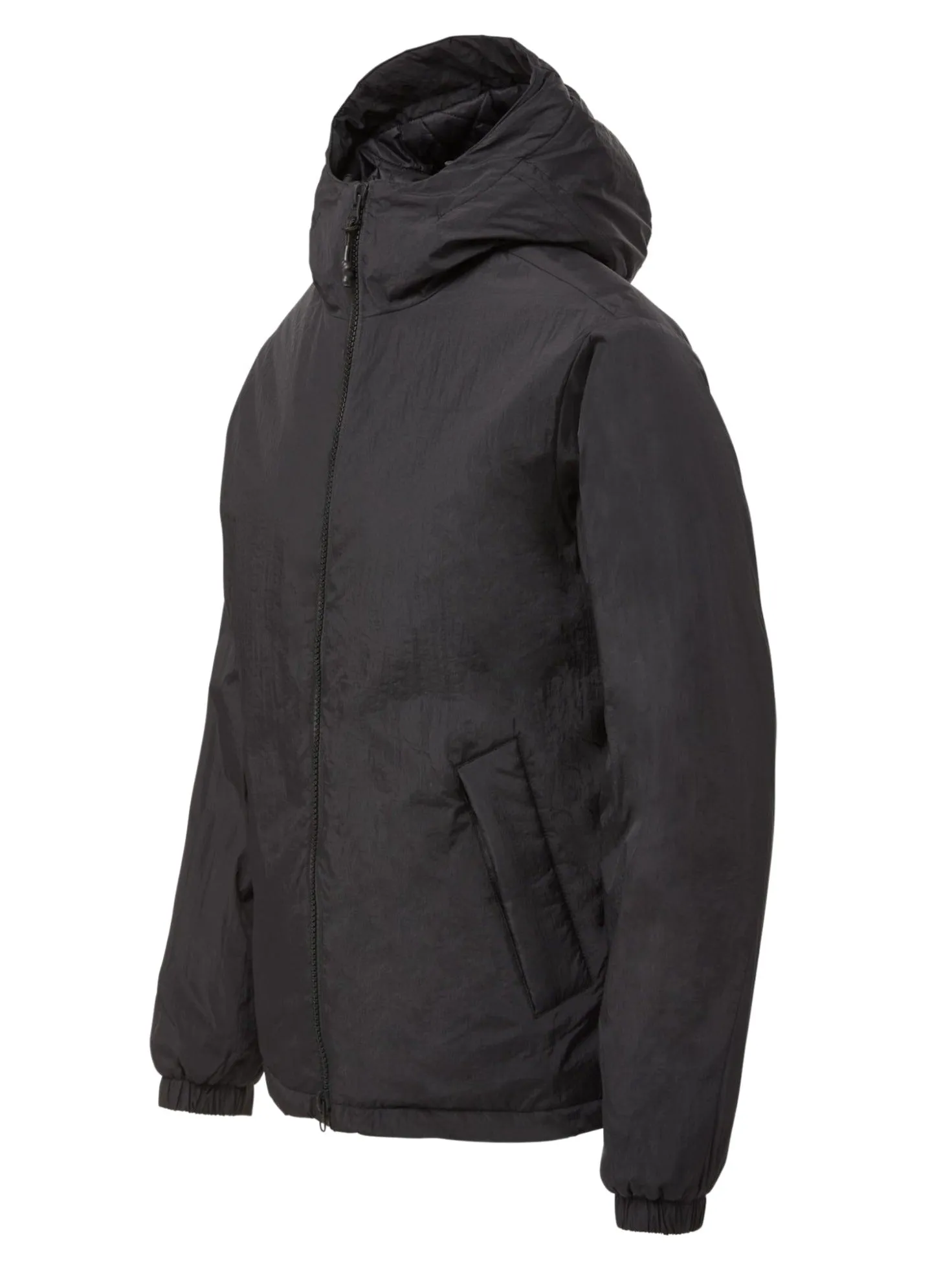 Light Hooded Jacket - Black