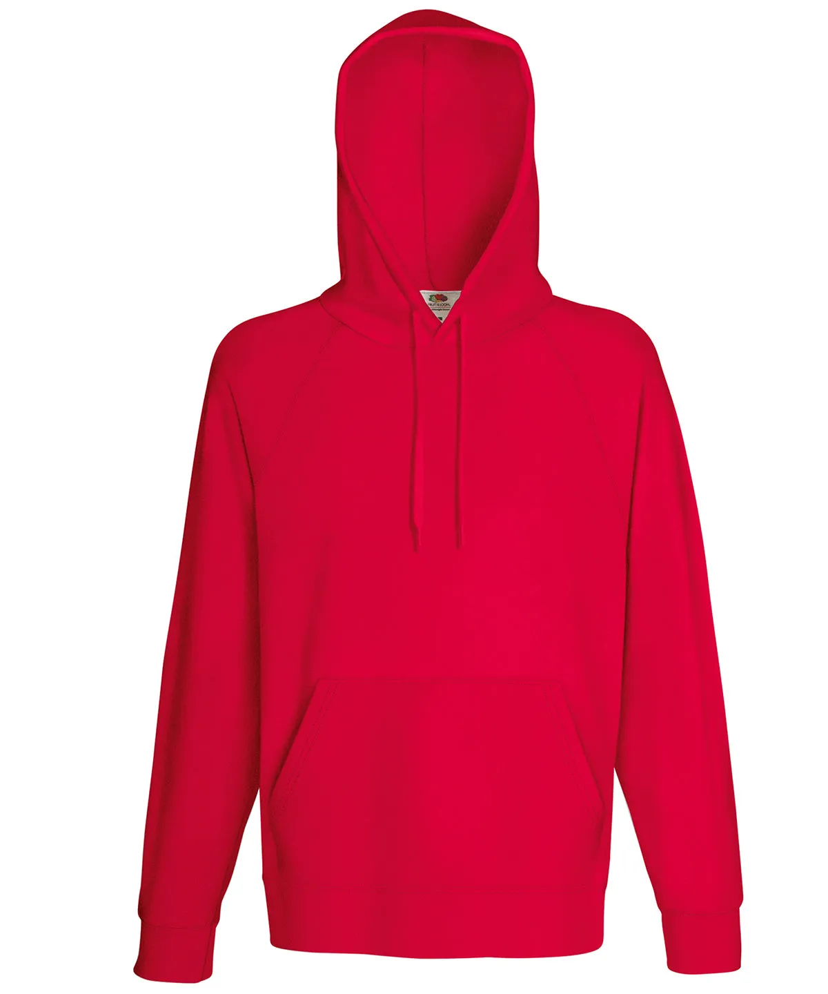 Lightweight hooded sweatshirt | Red