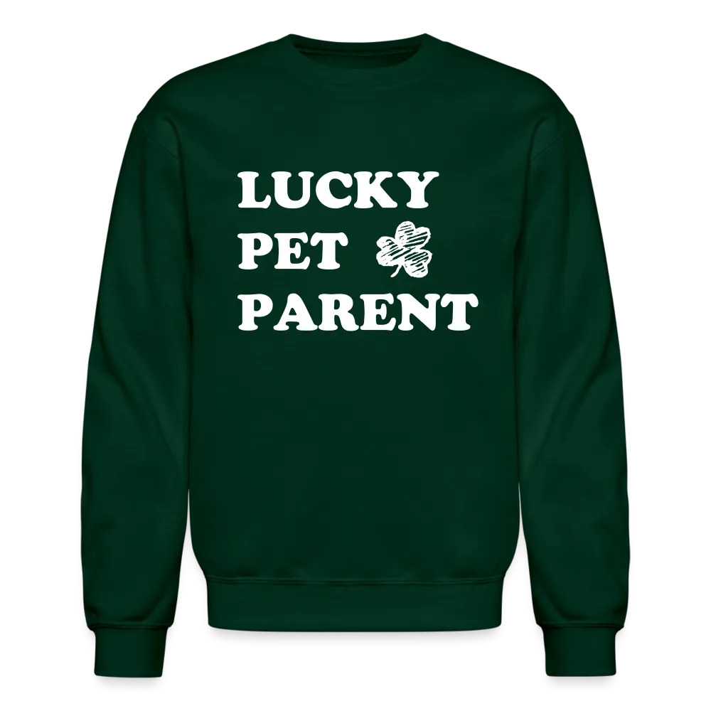 Lucky Pet Parent Crewneck Sweatshirt