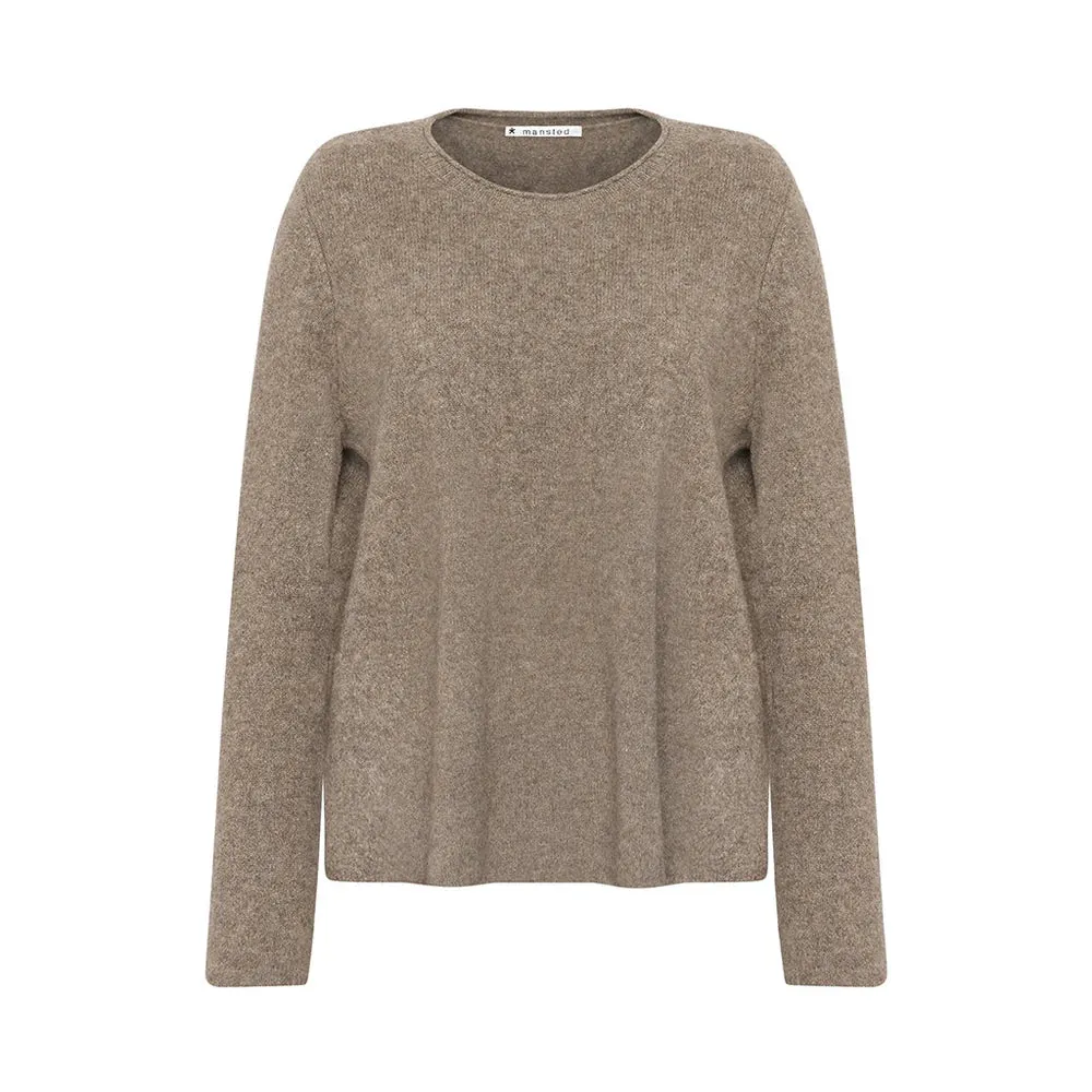 Mansted Zonora Yak Crew Neck Sweater