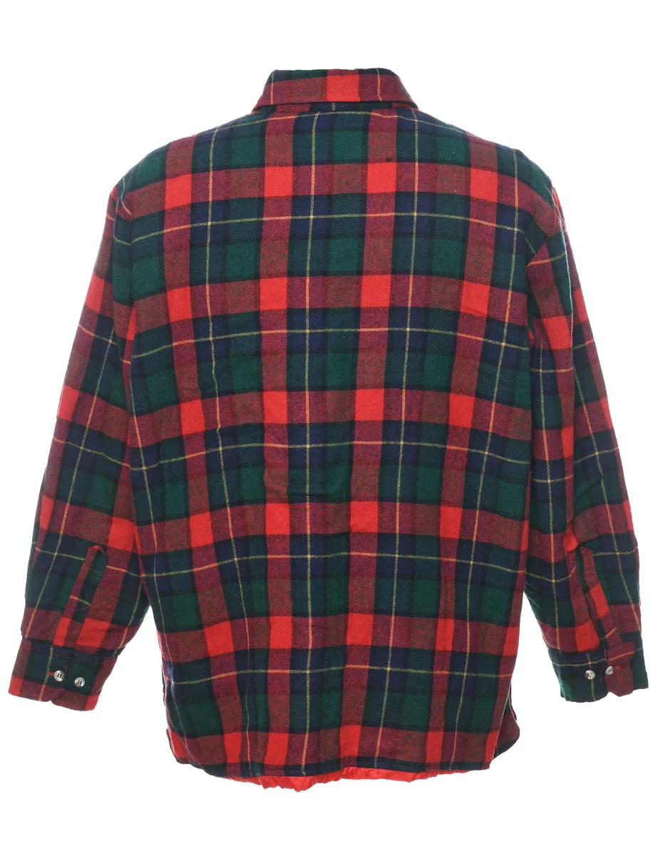 Multi-Colour Classic Checked Shirt - XL