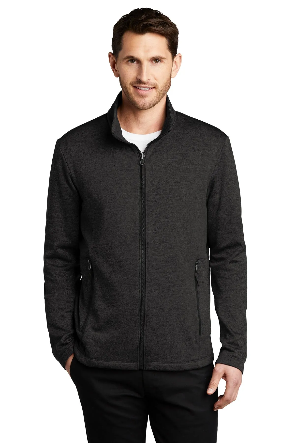 Port Authority Collective Striated Fleece Jacket. F905