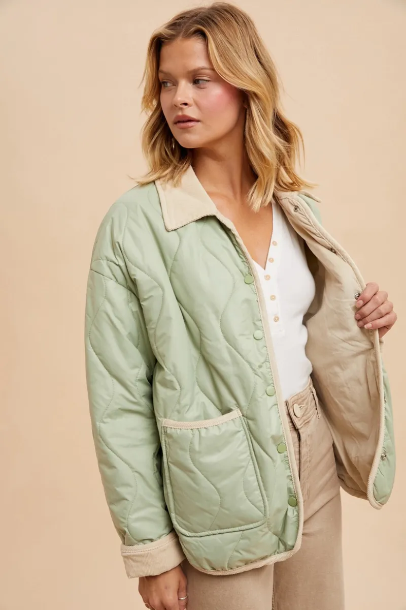 Reversible Quilted Jacket