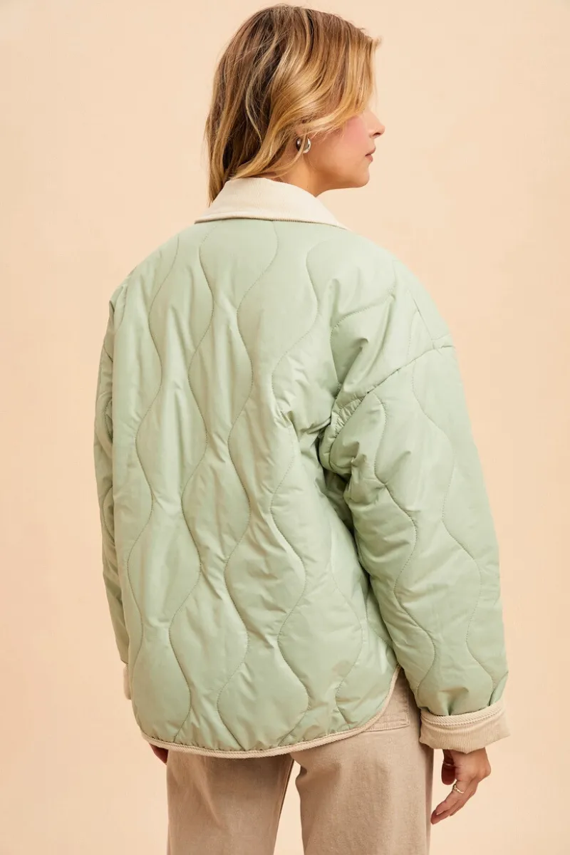 Reversible Quilted Jacket