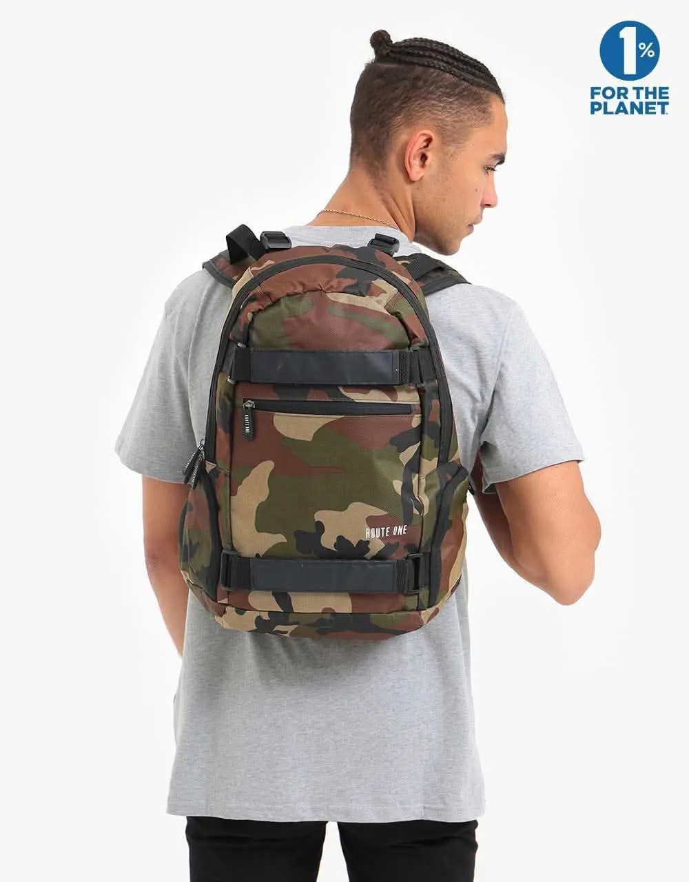 Route One Skatepack - Camo