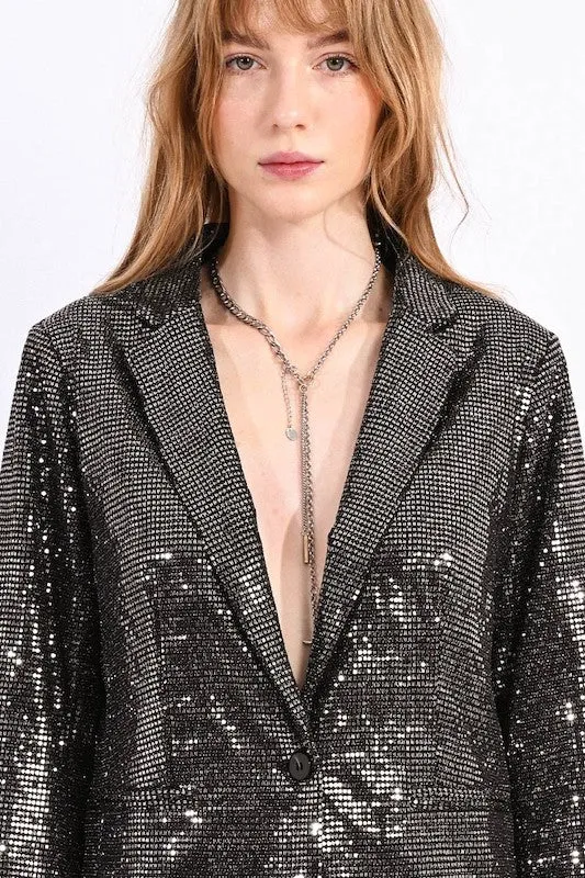 Sequin Blazer