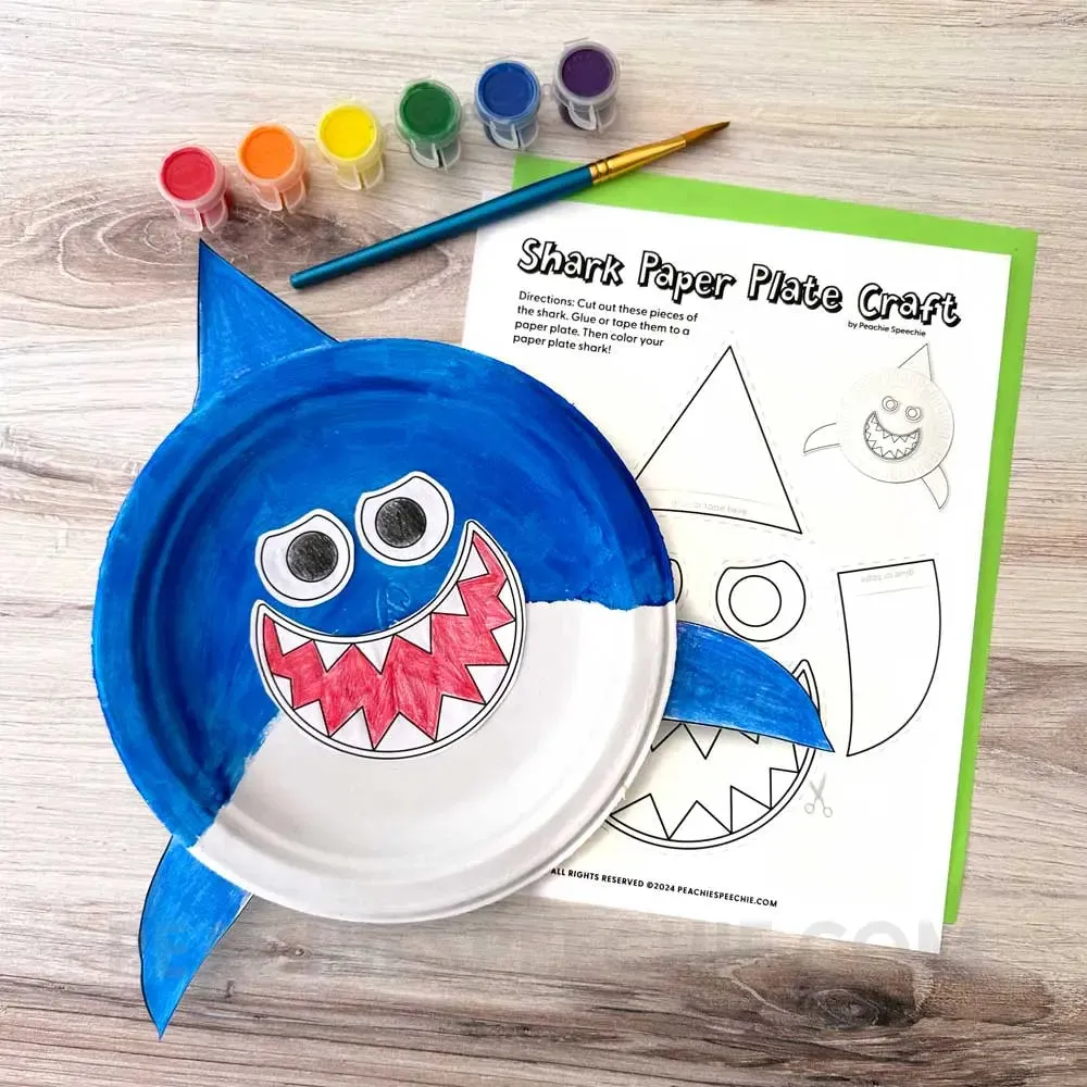 Shark Themed Speech & Language Mini-Pack