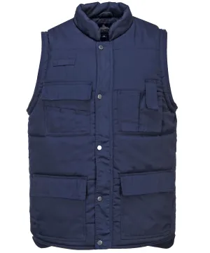 Shetland bodywarmer (S414) | Navy