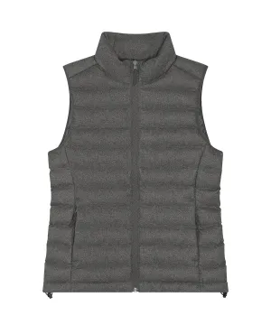 Stella Climber wool-like bodywarmer (STJW899) | Deep Metal Heather Grey