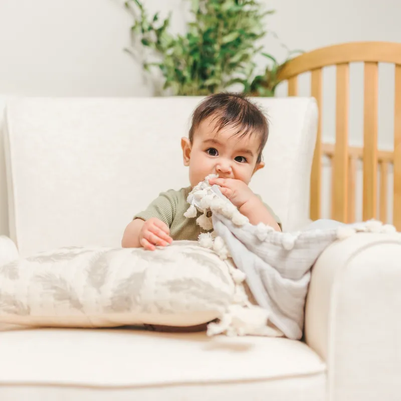 Tassel Muslin Blanket