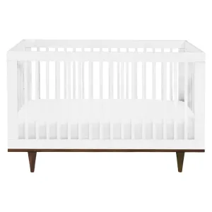 The Baby Atelier 100% Organic Modern Crib White