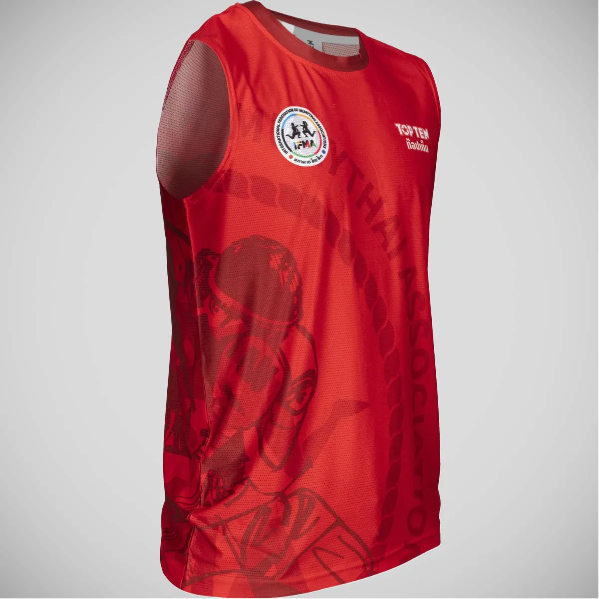 Top Ten Salamaa IFMA Tank Top Red