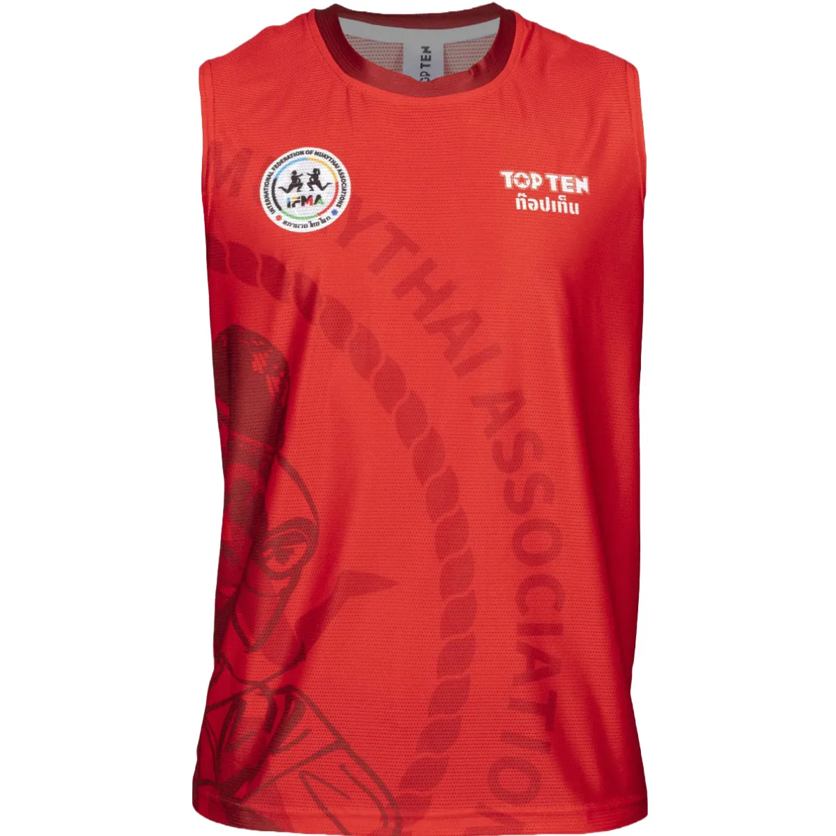 Top Ten Salamaa IFMA Tank Top Red