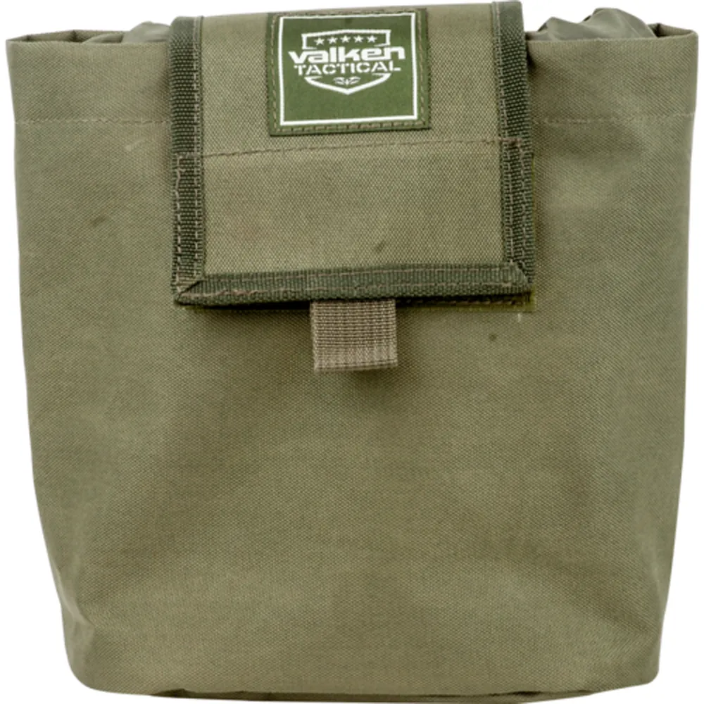 Valken V-Tac Molle Folding Dump Pouch - Olive