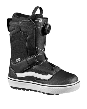 Vans Juvie OG Kids Snowboard Boots - Black/White - 2023