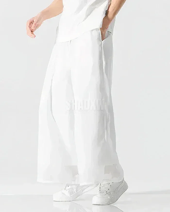 White Hakama Pants