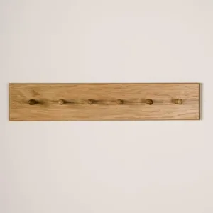 Willow Wooden Coat Rack - Oak