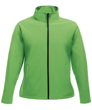 Womens Ablaze printable softshell | Extreme Green/Black